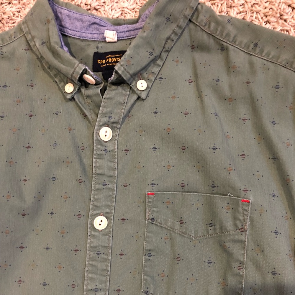 CPO Provisions Button Down Casual Shirt
